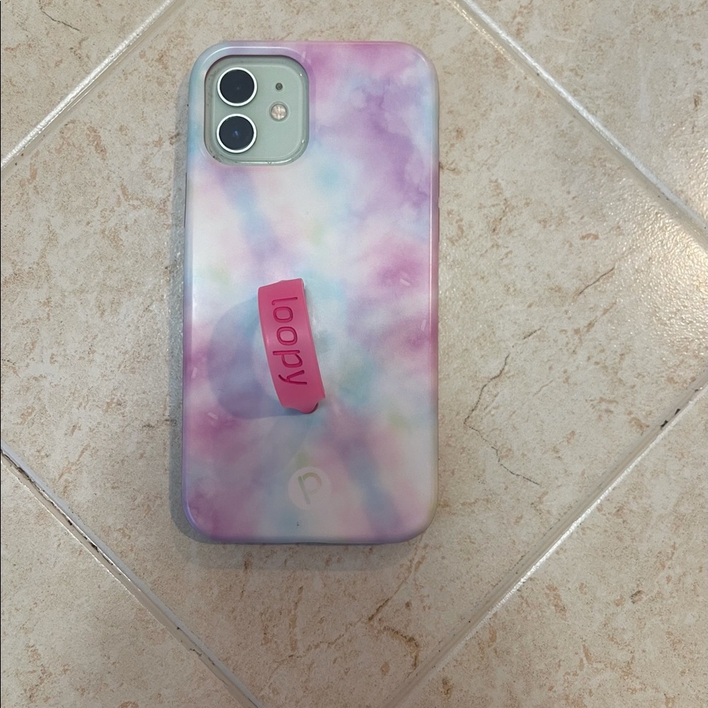iPhone 12 Mini Loopy Tie Dye Case